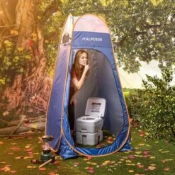 Alpcour Pop-Up Privacy Tent - Portable, Durable & Waterproof Shelter For Camping -Camping Equipment Series GUEST 97caa3b1 be10 4c04 98b2 7fa308ef3403