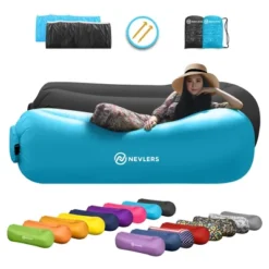 Nevlers Tear-Resistant Inflatable Loungers - Pack Of 2 -Camping Equipment Series GUEST 99ba3c10 c39d 4773 8924 eda61a4fb27e