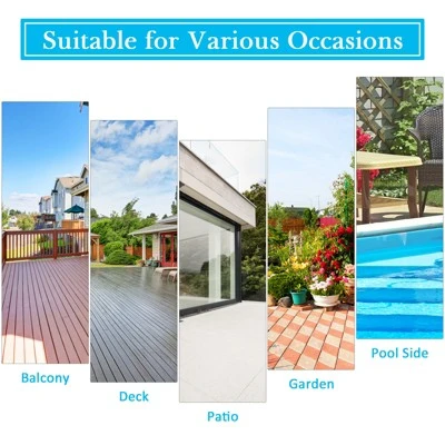 Tangkula 2 Tier 10'x10'Patio Steel Gazebo Outdoor Canopy Tent Steel Frame Shelter Awning W/Side Walls For Patio Yard Garden 7 Tangkula 2 Tier 10'x10'Patio Steel Gazebo Outdoor Canopy Tent Steel Frame Shelter Awning W/Side Walls For Patio Yard Garden - Image 7