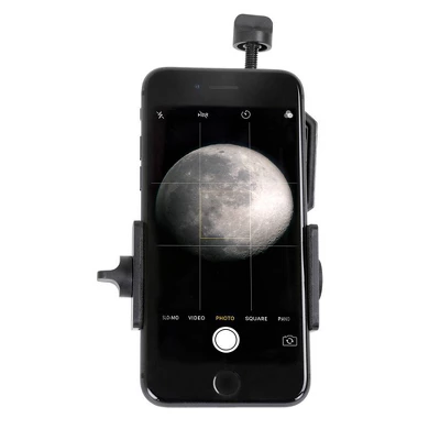 Celestron PowerSeeker 114EQ Telescope With Basic Smartphone Adapter - Black 8 Celestron PowerSeeker 114EQ Telescope With Basic Smartphone Adapter - Black - Image 8