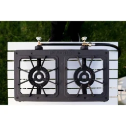 Stansport Double Burner Cast Iron Stove -Camping Equipment Series GUEST a37556dc cbdc 4cff 8d13 a1f2e186ef87