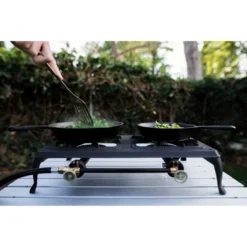 Stansport Double Burner Cast Iron Stove -Camping Equipment Series GUEST a3b6d1f4 ecc2 4dc3 a496 afd22209f434