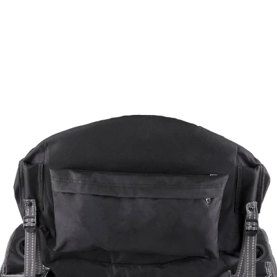 Picnic Time Reclining Camp Chair With Carrying Case - Black 5 Picnic Time Reclining Camp Chair With Carrying Case - Black - Image 5