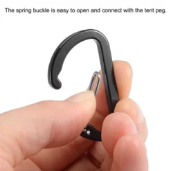 Unique Bargains Deck Pegs And Buckle Kit Aluminum Alloy For Outdoor Camping -Camping Equipment Series GUEST a74c19b3 0c3d 4688 a452 083e82ac9e64