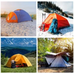 Unique Bargains Tent Stakes Hook Aluminum Alloy Heavy Ground Pegs For Camping Canopy -Camping Equipment Series GUEST a761f3bc 80db 4bf7 9aa6 cbf883b7b5df