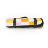 Iveta Abolina Eclectic Checker Check Cream Picnic Blanket - Deny Designs