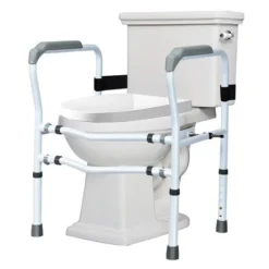 Toilet Safety Frame, Stand Alone Toilet Safety Rail W/ Adjustable Height & Width -Camping Equipment Series GUEST a9baced1 f6d6 4439 8c98 e73f1b0d9ccc