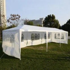 Costway 10'x30' Party Wedding Outdoor Patio Tent Canopy Heavy Duty Gazebo Pavilion Event -Camping Equipment Series GUEST a9e5cf4a 6052 49cf b9a0 cae8bd781ee9