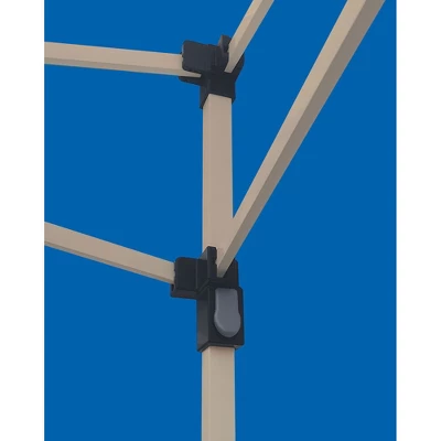 Z Shade 10 X 10 Foot Lawn And Garden Event Outdoor Portable Canopy Gazebo Pop Up Shelter Tent With Skirts For Camping And Outdoor Parties, Tan 4 Z Shade 10 X 10 Foot Lawn And Garden Event Outdoor Portable Canopy Gazebo Pop Up Shelter Tent With Skirts For Camping And Outdoor Parties, Tan - Image 4