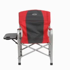 Kamp-Rite Portable Folding Director's Chair With Side Table & Cup Holder For Camping, Tailgating, And Sports, 350 LB Capacity -Camping Equipment Series GUEST ad72fb89 afe3 4e35 a0d7 6d6cdc9dceef