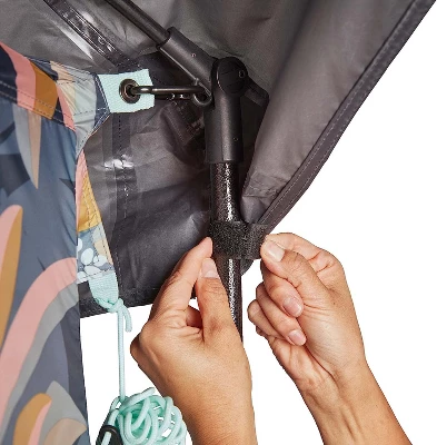 Lightspeed Outdoors Privacy Tent Rainfly, Outside Canopy, Grey 3 Lightspeed Outdoors Privacy Tent Rainfly, Outside Canopy, Grey - Image 3