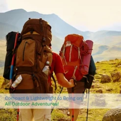 Foam Sleep Pad - 0.50in Thick Non-Slip, Lightweight, Waterproof Camping Mat With Carry Handle For Cots/Hiking/Sleepovers By Wakeman Outdoors (Red) -Camping Equipment Series GUEST b17897b1 b2d5 4499 bc63 833b9b3b7396 1