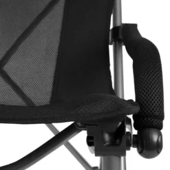 Picnic Time PT-XL Camp Chair With Carrying Case - Black -Camping Equipment Series GUEST b358ce83 b711 49e7 90e3 4ee8c233e1ac