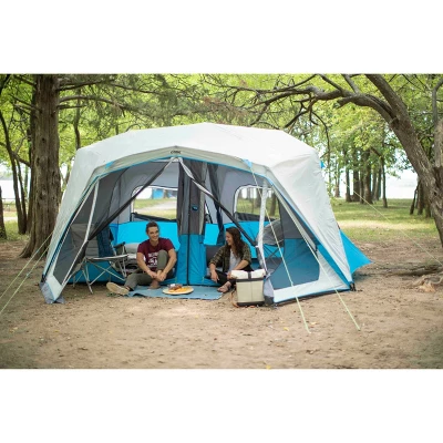 Core Equipment Lighted 10 Person Instant Cabin Tent With Screen Room 15 Core Equipment Lighted 10 Person Instant Cabin Tent With Screen Room - Image 15