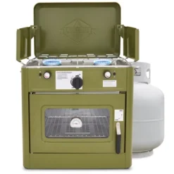 Hike Crew Portable Camping Oven With Dual Burner Propane Stove -Camping Equipment Series GUEST b88c6b9f a80a 4710 89be 32ebd092325e