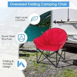 2 PCS Oversized Folding Padded Camping Moon Saucer Chair Bag Outdoor Fishing RedNavy BrownGrey 16 2 PCS Oversized Folding Padded Camping Moon Saucer Chair Bag Outdoor Fishing RedNavy BrownGrey -Camping Equipment Series GUEST b9a8bc9a 0376 4808 9093 0bcb3c5b0126