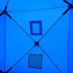 Outsunny 2 Person Ice Fishing Shelter, Waterproof Oxford Fabric Portable Pop-up Ice Tent With Bag For Outdoor Fishing -Camping Equipment Series GUEST ba1083e8 ba1b 48a2 9003 54cb0c806648