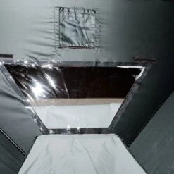 Costway Portable Pop-up 4-person Ice Shelter Fishing Tent Shanty W/ Bag Ice Anchors Red -Camping Equipment Series GUEST ba56a57f 24b0 471f 93b3 6a6c07f701e7