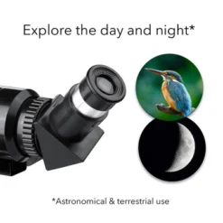 Dartwood Astronomical Telescope - 360° Rotational Telescope - Multiple Eyepieces Included For Different Zoom (Black/White) -Camping Equipment Series GUEST bb4222f8 2ca1 463c bcd8 be382d7b67ba