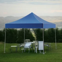 Leisure Sports Outdoor Canopy Tent - 10' X 10', Blue -Camping Equipment Series GUEST c1194582 9b56 4908 a579 da5efc677e3b