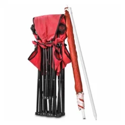 GoTeam Double Folding Camping Chair Set With Shade Umbrella, Cooler, And Carrying Bag For Camping, Beach Lounging, Tailgating, And More, Red 7 GoTeam Double Folding Camping Chair Set With Shade Umbrella, Cooler, And Carrying Bag For Camping, Beach Lounging, Tailgating, And More, Red -Camping Equipment Series GUEST c2a36177 8a0f 45d6 a22d 9cd017f3cbbe