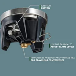 Hike Crew Portable All-In-One Outdoor Cooking System With Stove & Pot -Camping Equipment Series GUEST c32b3190 c560 45ba a1e9 13997881ea51