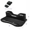 Costway Inflatable Car Air Backseat Mattress Flocking Travel SUV Camping Pad Pill & Pump