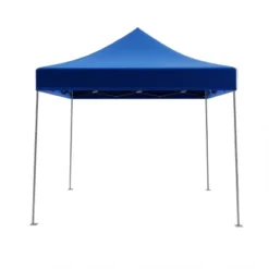 Pop-Up Canopy – Water-Resistant Outdoor Party Tent With Instant Set-Up, Easy Storage, And Portable Carry Bag – 10x10 Sun Shelter By Stalwart (Blue) -Camping Equipment Series GUEST c543b3ce 6fc8 44a7 8850 a25786f0ea25