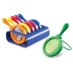 Learning Resources Jumbo Magnifiers Set, Set Of 6, Ages 3+ -Camping Equipment Series GUEST c5e003df 754d 44d0 8315 0c994fde462d