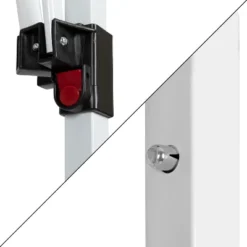 Flash Furniture 10'x10' Pop Up Event Straight Leg Canopy Tent With Sandbags And Wheeled Case -Camping Equipment Series GUEST cc5f6799 4864 428c 9ff6 49d8bcc4b8f9