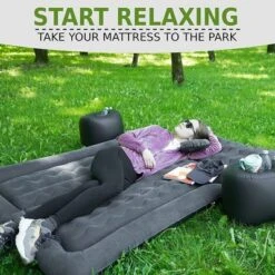 Zone Tech Car Trunk Inflatable Air Mattress - Air Pump Flocking Back Seat Mattress Bed With 2 Inflatable Pillows For Travel Camping Family Outing 9 Zone Tech Car Trunk Inflatable Air Mattress - Air Pump Flocking Back Seat Mattress Bed With 2 Inflatable Pillows For Travel Camping Family Outing -Camping Equipment Series GUEST ccadf303 53bd 4de3 b96d 501688127bb0