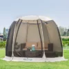 3' X 4' X 5' UV Blocking Sun Shade Screen House & Winter Igloo Gazebo - Alvantor