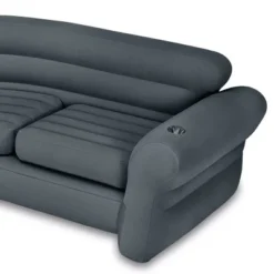 Intex Inflatable Corner Sectional Sofa W/ 120V Quick Fill AC Electric Air Pump -Camping Equipment Series GUEST ce5524ce 4e4a 4798 bb53 b043b101f2f5