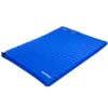 KingCamp Extra Thick 3.93" Double Sleeping Pad Camping Mattress, 2-Person Lightweight Inflatable Air Mat For Backpacking/Hiking, 76" X 54," Blue