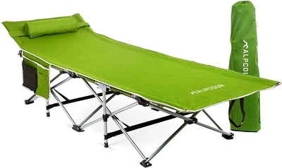 Alpcour Folding Camping Cot - Compact Single Person Bed With Pillow For Indoor & Outdoor Use 5 Alpcour Folding Camping Cot - Compact Single Person Bed With Pillow For Indoor & Outdoor Use - Image 5