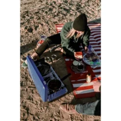 Stansport Triple Burner Propane Stove Blue -Camping Equipment Series GUEST d23c3de7 4b11 49e5 a498 0bf0bdf8f011