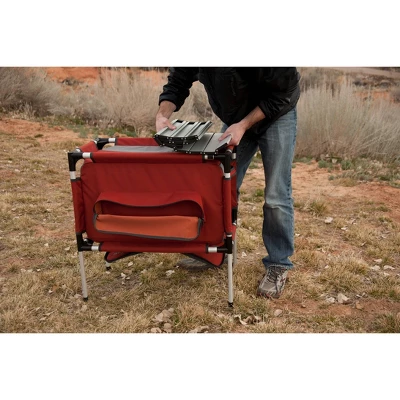 Camp Chef Mountain Series Sherpa Table & Organizer - Red 4 Camp Chef Mountain Series Sherpa Table & Organizer - Red - Image 4