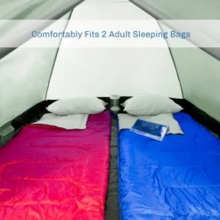 Leisure Sports Lightweight, Water-Resistant 2-Person Dome Tent With Removable Rain Fly And Carry Bag - Green -Camping Equipment Series GUEST d4e6bb6f 6ba9 4ef1 b85e ea8d843cd277