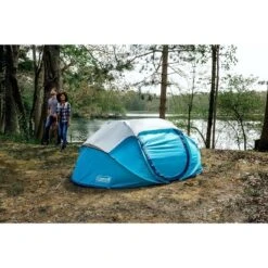 Coleman Pop Up 4 Person Scuba Camping Tent - Blue 14 Coleman Pop Up 4 Person Scuba Camping Tent - Blue -Camping Equipment Series GUEST d602c2d1 4458 444d bac6 d0d64c93f871