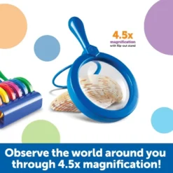 Learning Resources Jumbo Magnifiers Set, Set Of 6, Ages 3+