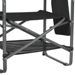 KingCamp Padded Outdoor Folding Director Chair With Side Table, Integrated Cupholder, And Pockets For Camping, Sporting Events, And Picnics, Black 6 KingCamp Padded Outdoor Folding Director Chair With Side Table, Integrated Cupholder, And Pockets For Camping, Sporting Events, And Picnics, Black -Camping Equipment Series GUEST d7cd53ba 923f 4f2c b092 2b855d4577c0