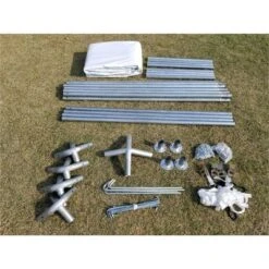 Party Tents Direct Weekender West Coast Frame Party Tent, White,10 Ft X 10 Ft -Camping Equipment Series GUEST dd9c626b 156c 4c09 a470 34043b22f69b