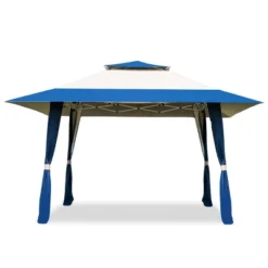 Tangkula 13' X13' Folding Gazebo Canopy Patio Outdoor Tent Party Shade Shelter -Camping Equipment Series GUEST e01765ad 5aa9 4095 8f25 0cf65e1a6a0e