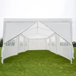 Costway 10'x30'Heavy Duty Gazebo Canopy Outdoor Party Wedding Tent -Camping Equipment Series GUEST e159d537 cb16 4486 ad6e 4ea09e0b1dae