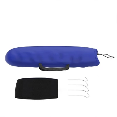 Beach Tent / Sun Shelter For Shade With UV Protection And Water Resistant Coating For Sports Events And More With Carry Bag By Wakeman Outdoors (Blue) 1 Beach Tent / Sun Shelter For Shade With UV Protection And Water Resistant Coating For Sports Events And More With Carry Bag By Wakeman Outdoors (Blue)