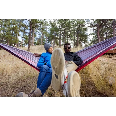 Sierra Designs Double Lightweight Hammock - Red 2 Sierra Designs Double Lightweight Hammock - Red - Image 2