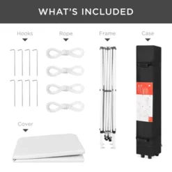 Best Choice Products 10x10ft Pop Up Canopy Outdoor Portable Adjustable Instant Gazebo Tent W/ Carrying Bag -Camping Equipment Series GUEST e7e2b74f b83e 4ea6 94bd 47ede7fd154a