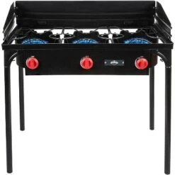 Hike Crew Triple-Burner Camping Stove, Portable Propane Stovetop W/Bag -Camping Equipment Series GUEST e9afb480 2f21 4287 bb4b f09d17cb30f1