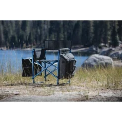 Picnic Time Fusion Camping Chair - Gray -Camping Equipment Series GUEST ea19fd9d b7c5 4740 b74c 439b7ed6414f