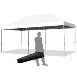 Costway 10'x20' Pop Up Canopy Tent Folding Heavy Duty Sun Shelter Adjustable W/Bag 23 Costway 10'x20' Pop Up Canopy Tent Folding Heavy Duty Sun Shelter Adjustable W/Bag -Camping Equipment Series GUEST ec5ca6e4 7d89 478c b1b0 f81d775ea27e
